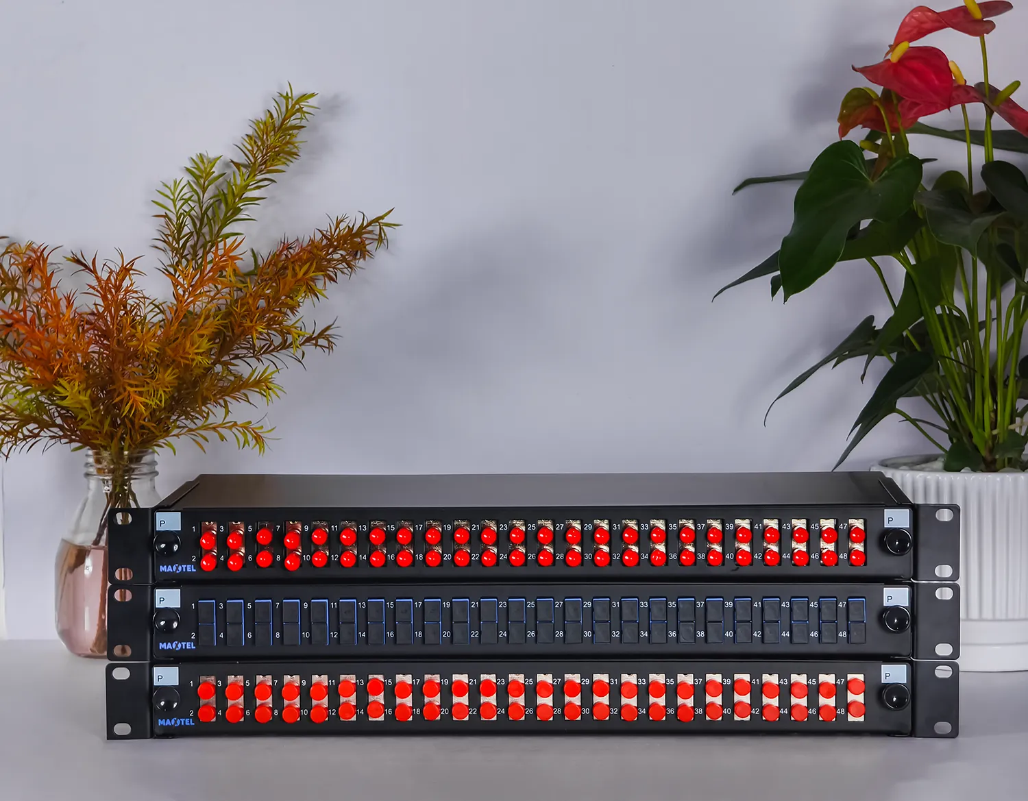 Hộp phối quang ODF 48Fo Maxtel Lắp Rack (3)