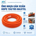 đặc điểm ống gân xoắn HDPE Maxtel 150-195