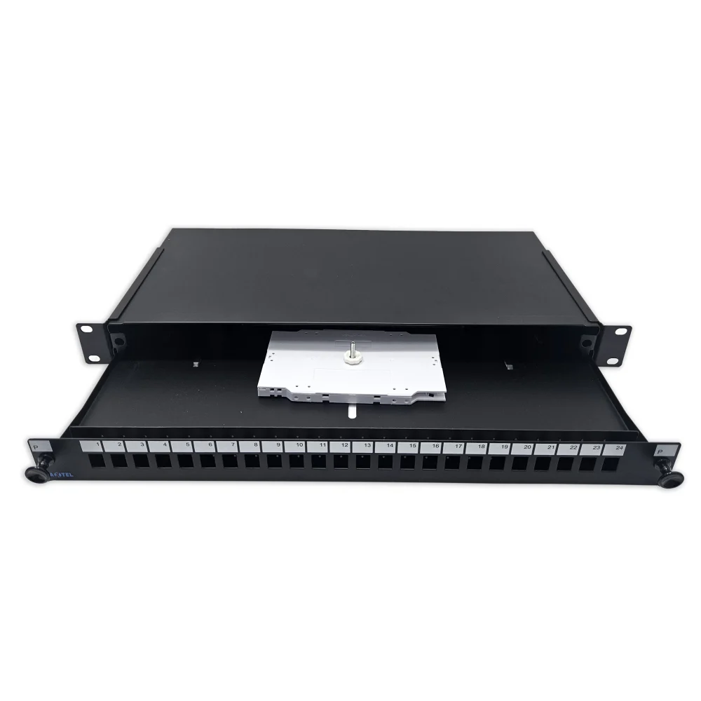 Hộp phối quang ODF 24Fo Maxtel Lắp Rack