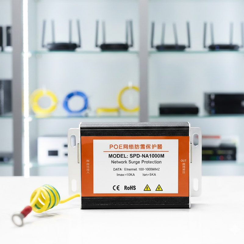 Ảnh thực tế Thiết bị chống sét lan truyền SPD-NA1000M...