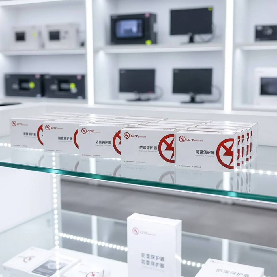 Thiết bị chống sét lan truyền SPD-NA1000M được bày bán tại cửa hàng