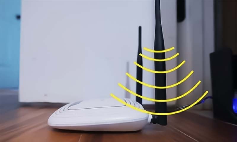 Ăng ten phát sóng của modem wifi