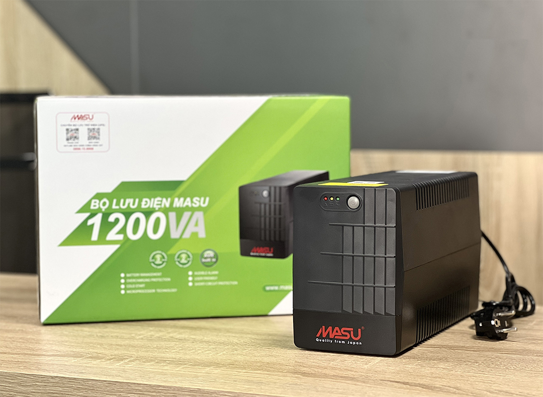 Bộ lưu điện UPS Offline Masu MS-1200VA