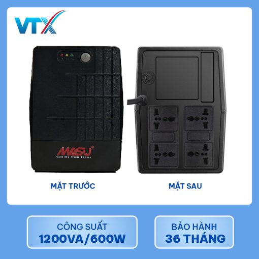 Bộ lưu điện UPS Offline Masu MS-1200VA