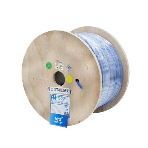 Cáp mạng CAT7 SFTP Ancomteck 23AWG 10 GIGABIT ACT-BOX305-7BLUE (1)