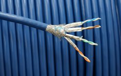Cáp mạng CAT7 SFTP Ancomteck 23AWG 10 GIGABIT ACT-BOX305-7BLUE