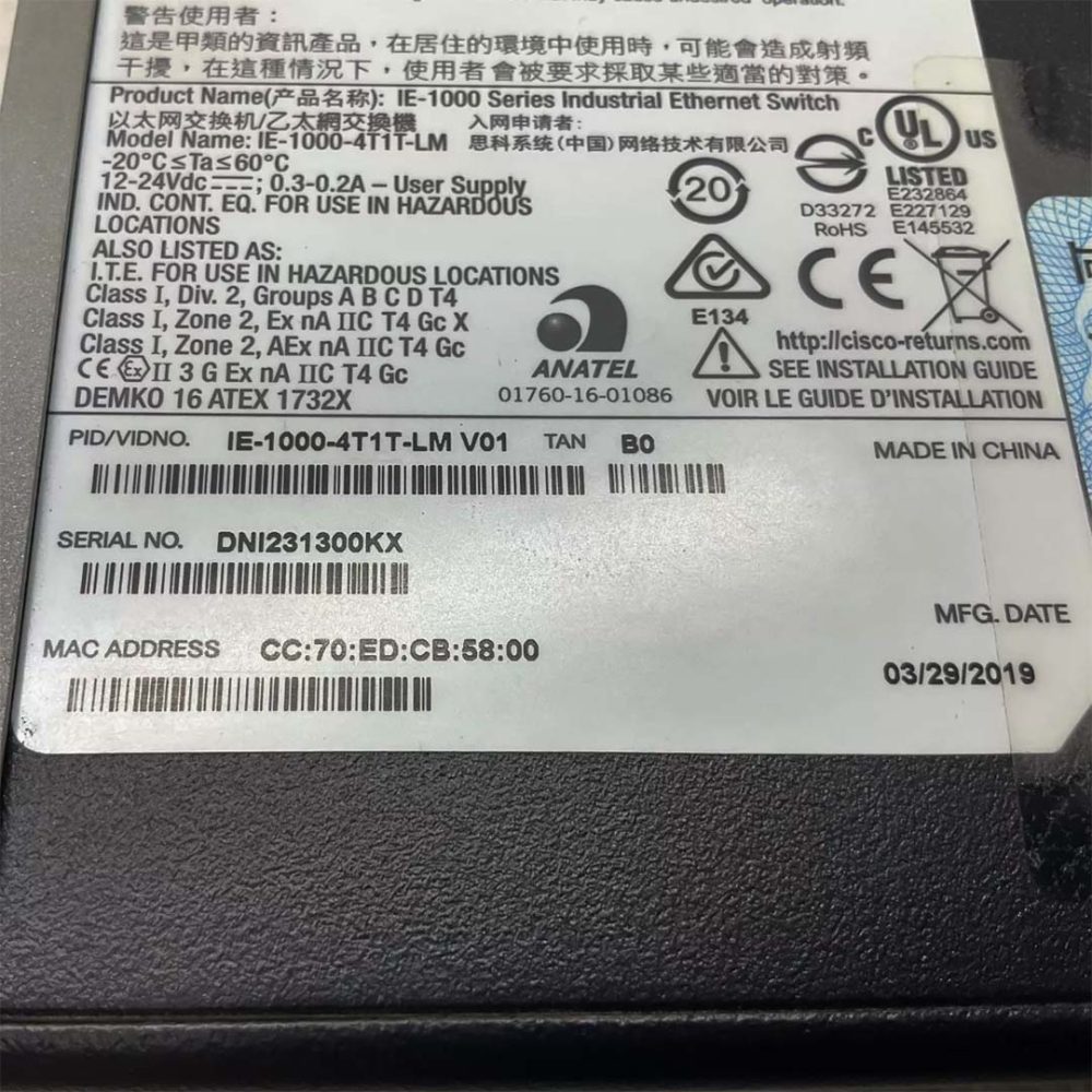IE-1000-4T1T-LM