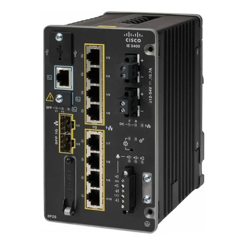 Switch công nghiệp Cisco IE-3400-8P2S-A