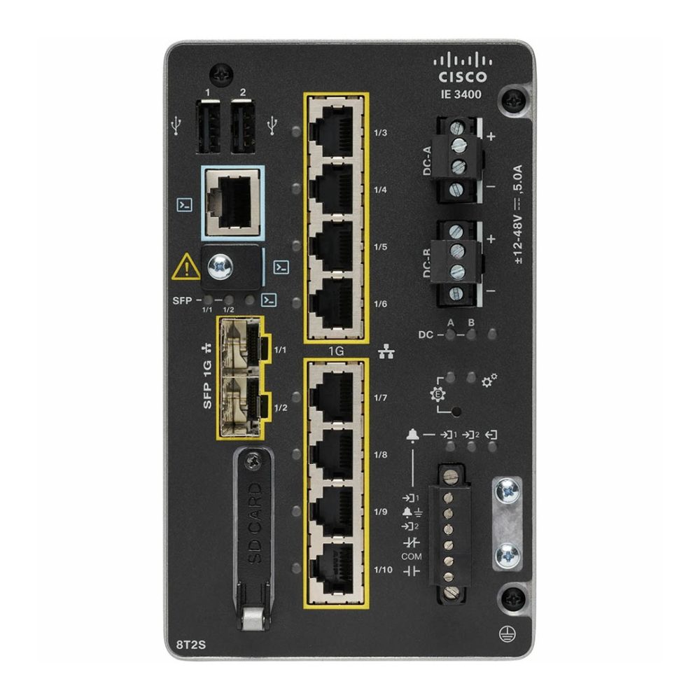 IE-3400-8T2S-A