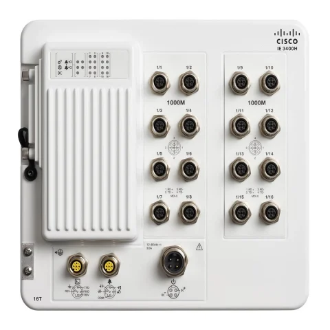Switch công nghiệp Cisco IE-3400H-16T-A, 16 GE M12