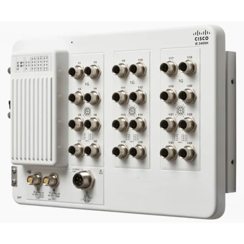 Switch công nghiệp Cisco IE-3400H-24T-A, 24 GE M12