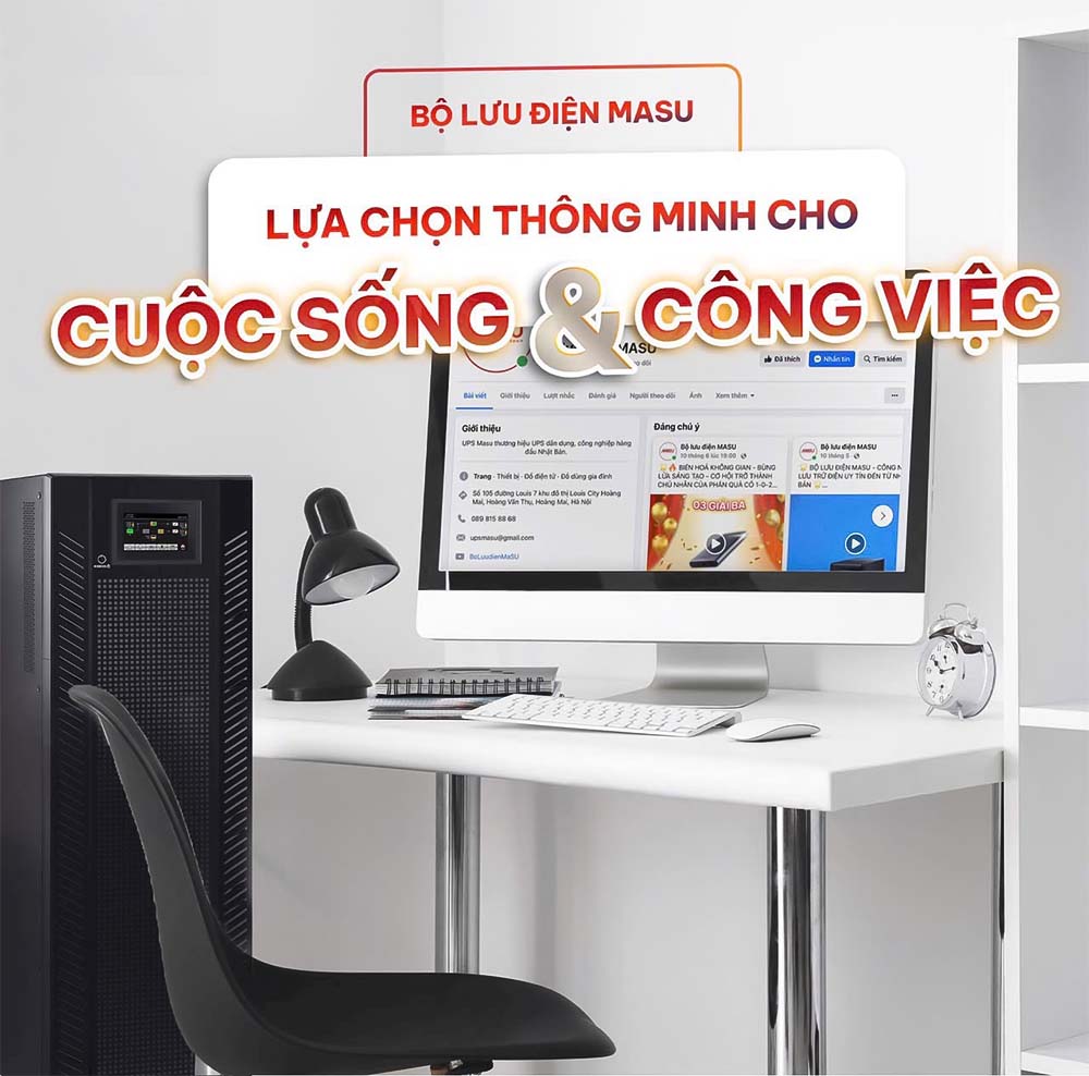 Vì sao nên chọn mua bộ lưu điện Masu tại Viễn Thông Xanh