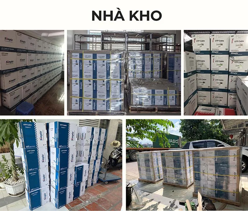 Cáp mạng LS CAT6A FTP 4 Pair FTP-A-C6G-E1VN-M 0.5X004P/WH