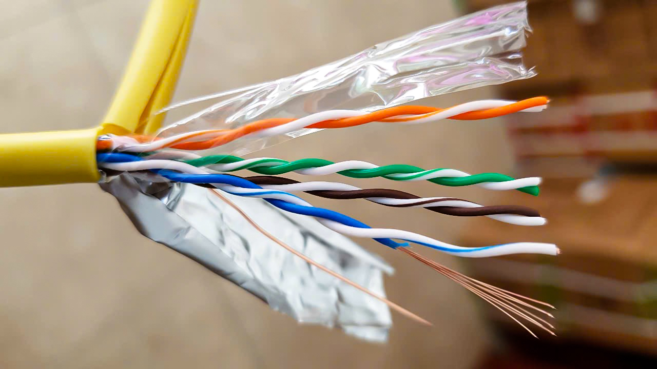 cáp mạng thang máy sợi đồng mềm