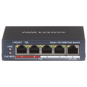 Smart Switch PoE HIKVISION DS-3E1105P-EI 4 cổng