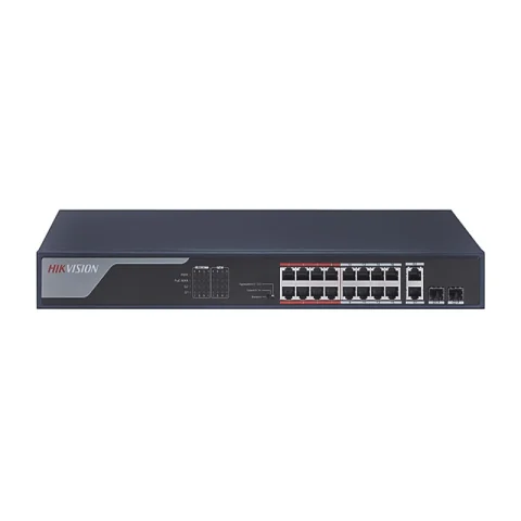 Smart Switch PoE DS-3E1318P-EI 16 cổng HIKVISION