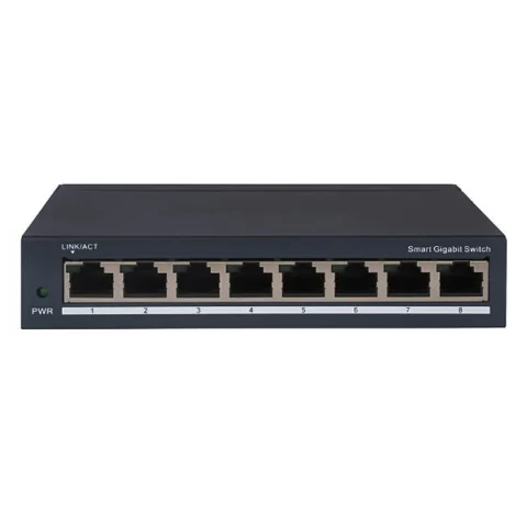 Switch mạng Gigabit DS-3E1508-EI 8 cổng HIKVISION