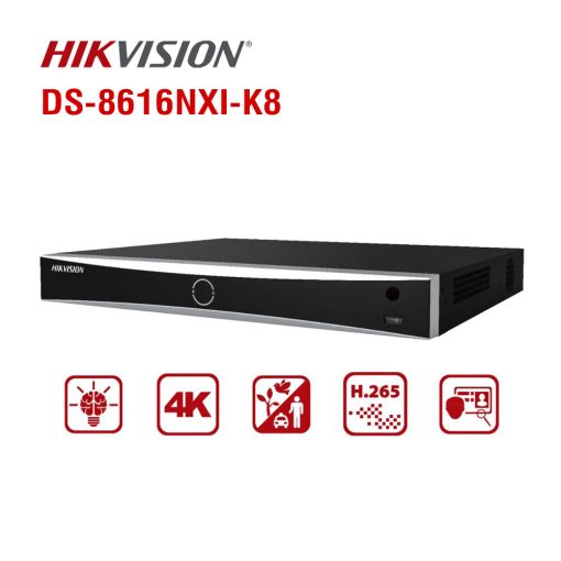 Đầu ghi hình IP 16 kênh Hikvision DS-8616NXI-K8