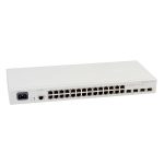 Góc nghiêng phải mặt trước switch chia mạng Eltex MES2428