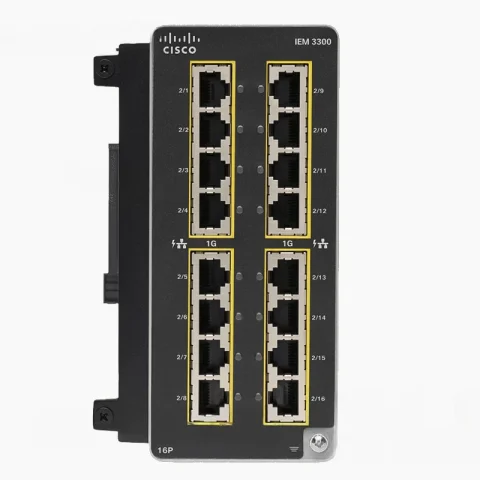 Module card mở rộng switch công nghiệp Cisco IEM-3300-16P=