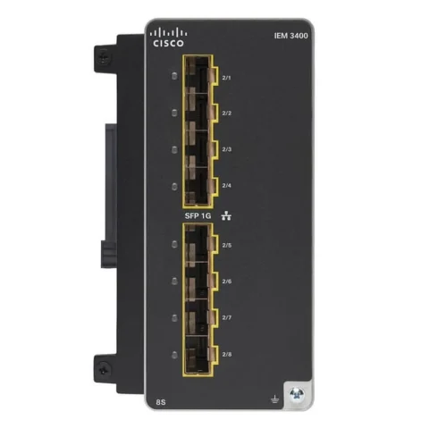 Module card mở rộng switch công nghiệp Cisco IEM-3400-8S=