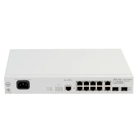 Switch Eltex MES2408CP 8 cổng 1G POE + 2 cổng uplinks (RJ45+SFP)