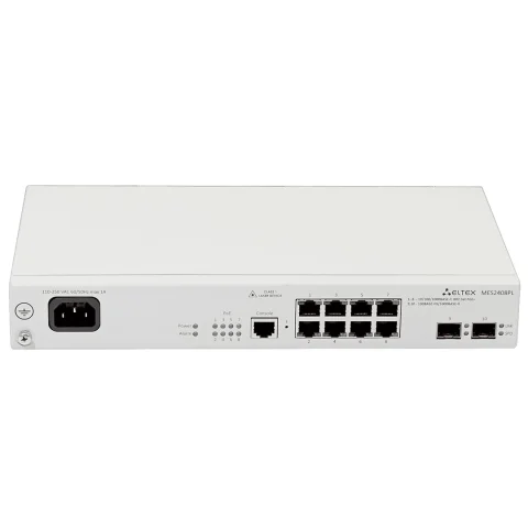 Switch mạng Eltex MES2408PL PoE+  8 cổng đồng 1G POE