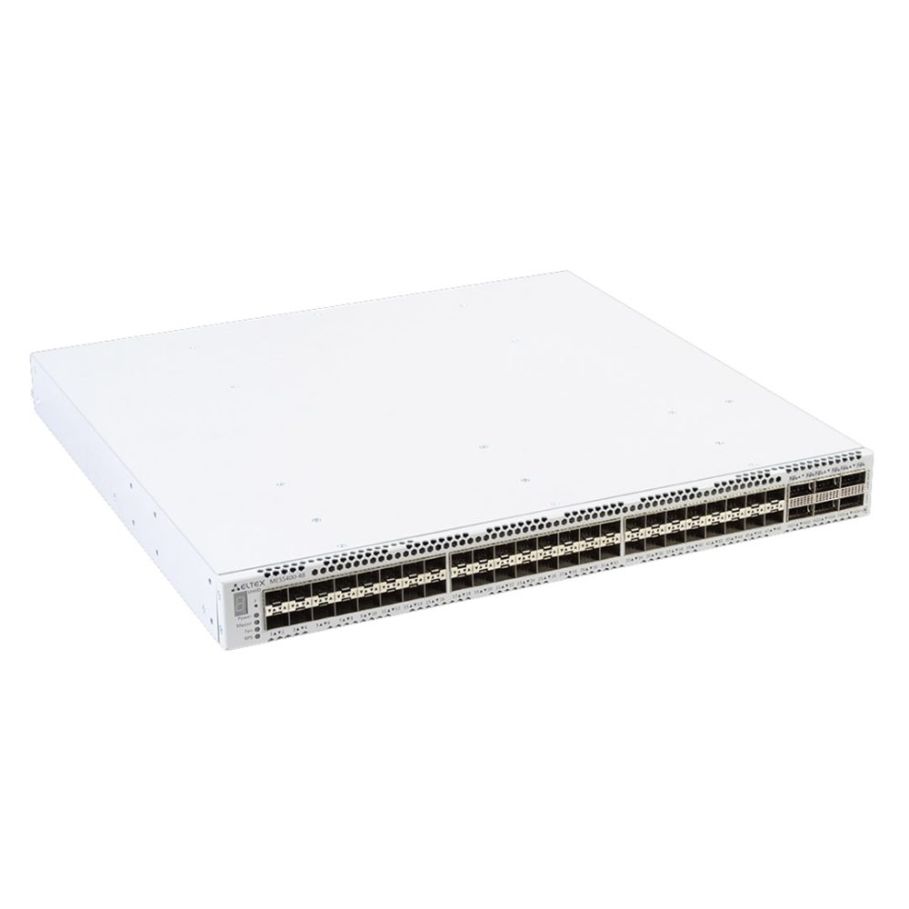 góc nghiêng phải mặt trước switch chia mạng Eltex MES5400-48
