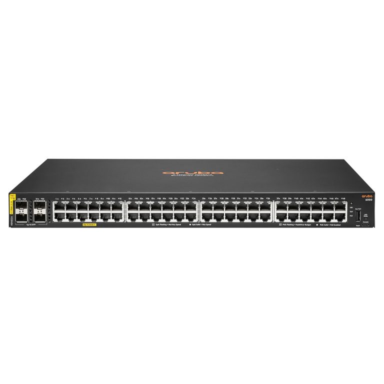 Switch Aruba R8N85A 6000 48G CL4 PoE 4SFP 370W