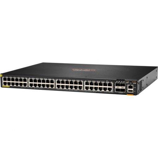 Switch Aruba 6200F JL728A 48 cổng PoE Class 4, 4 SFP+ uplink, nguồn 950W