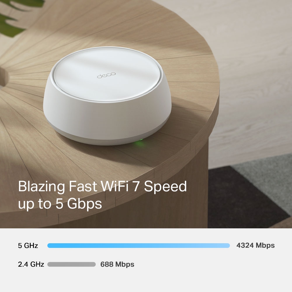 TP-Link Deco BE25 BE5000 – Hệ thống Wi-Fi Mesh chuẩn Wi-Fi 7