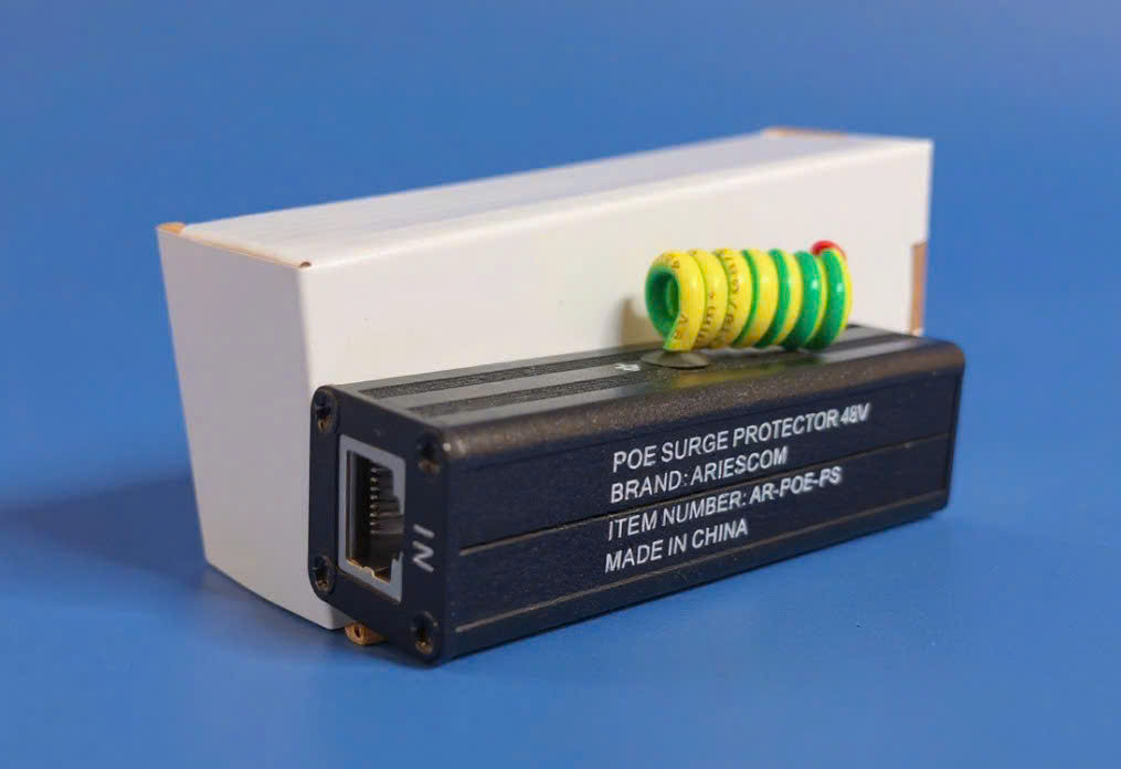 Thiết bị chống sét lan truyền mạng LAN PoE AR-POE-PS Ariescom