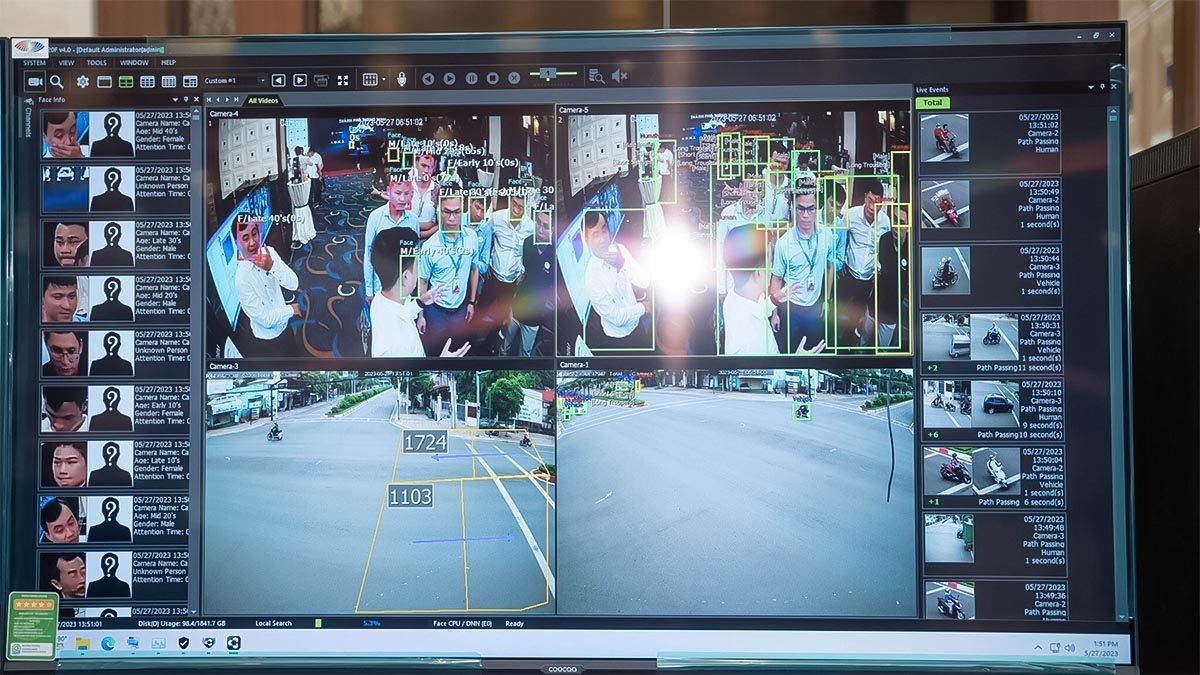Tính năng nhận diện khuôn mặt trong hệ thống Camera giám sát