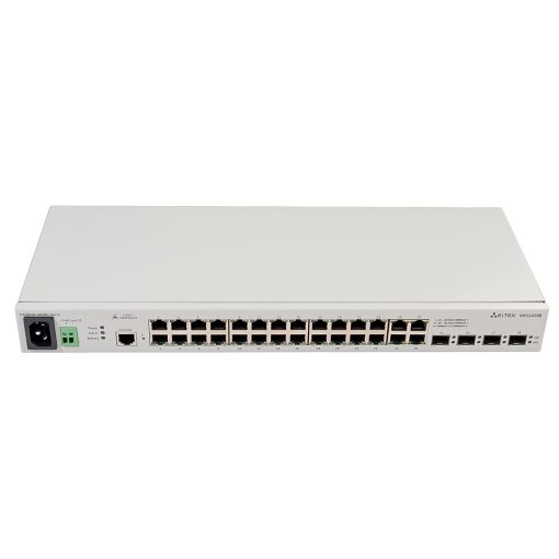 mặt trước switch chia mạng eltex MES2428B