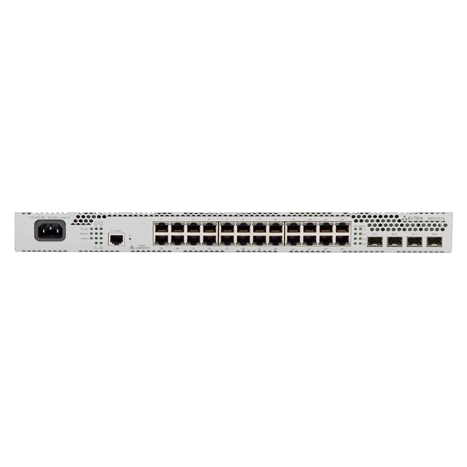 mặt sau switch chia mạng Eltex MES2448B