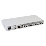 mặt trước góc nghiêng phải switch chia mạng Eltex MES2411X