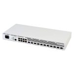 mặt trước góc nghiêng trái switch chia mạng Eltex MES2411X