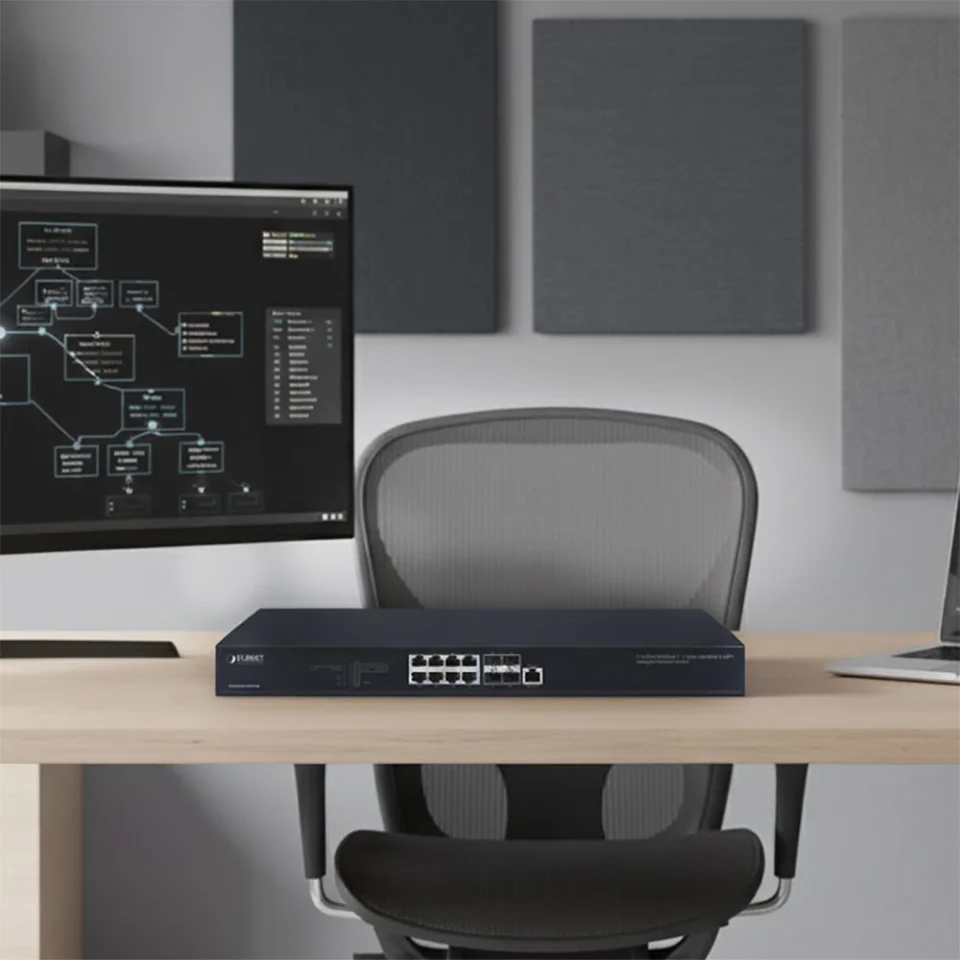 Mặt trước Switch Planet XGS-6311-8T4XR Layer3