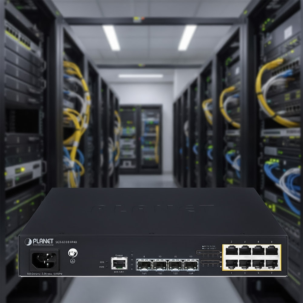 Switch Planet SGS-6310-8P4X Layer3 8 cổng 10_100_1000T 802.3at PoE + 4 cổng 10G SFP+