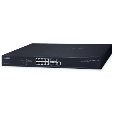 Switch Planet XGS-6311-8T4XR Layer3 8 cổng 10GBASE-T + 4 cổng 10GBASE-X SFP+