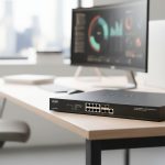 ảnh thực tế Switch Planet XGS-6311-8T4XR Layer3 8 cổng 10GBASE-T + 4 cổng 10GBASE-X SFP+