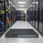mặt trước Switch Planet XGS-6350-24X2C Layer 3 24x10G SFP+ + 2x100G QSFP28