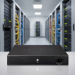 Ảnh chụp chi tiết mặt sau Switch Planet AVS-4210-8HP2X