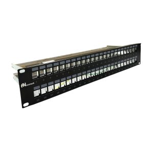 Patch panel Cat5E UTP ANCOMTECK 48 cổng ACT-48S2U