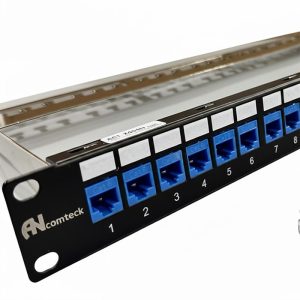 Patch panel Cat6 STP ANCOMTECK 16 cổng ACT-16S1U