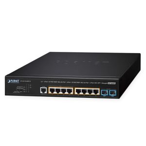 Switch Planet AVS-4210-8HP2X L2 8×10/100/1000T 802.3bt PoE + 2x10G SFP+