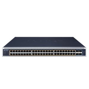 Switch Planet GS-6322-48UP4X Layer 3 48 cổng 10/100/1000T 802.3bt PoE + 4 cổng 10G SFP+