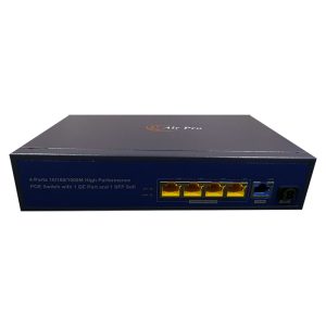 Switch PoE AP-ESG1906P AirPro 4xPoE 1000Mbps, 1xGE 1000Mbps, 1xSFP Uplink