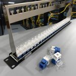 Ảnh thực tê Patch panel Cat6 UTP ANCOMTECK 24 cổng ACT-24S1U..