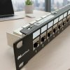 Ảnh thực tế Patch panel Cat6A UTP ANCOMTECK 16 cổng ACT-16S1U...